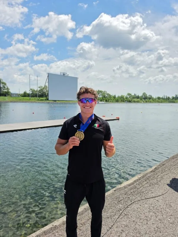Conquista el tamaulipeco Diego Popa oro y plata en el Panamericano de Canotaje