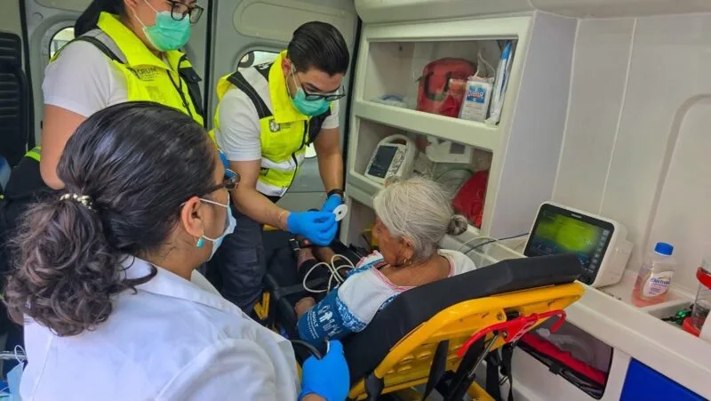 Refuerza SST atención prehospitalaria en este periodo vacacional