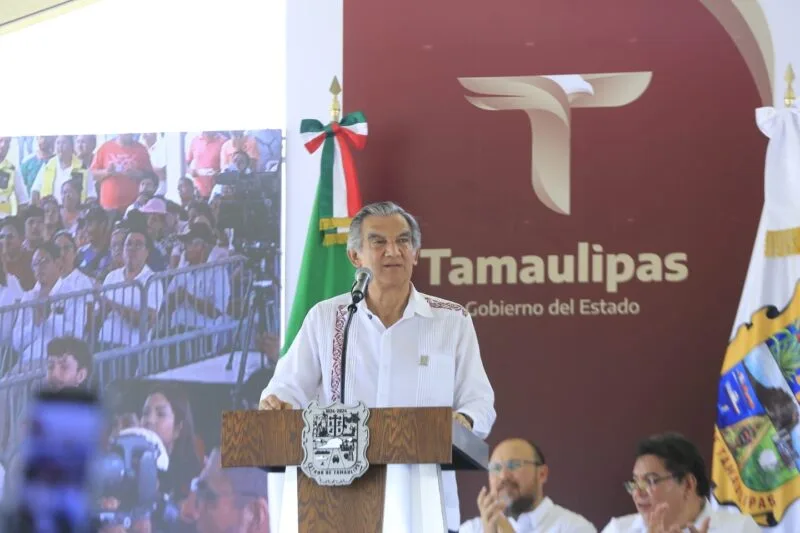 Gobernador Américo Villarreal refrenda compromiso con la justicia y el bienestar en El Mante