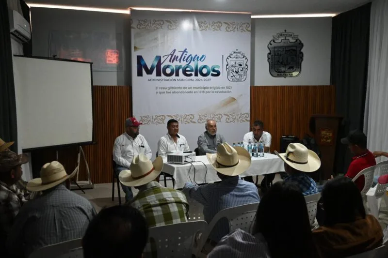Mejoran actividad ganadera con capacitación a productores de Antiguo Morelos