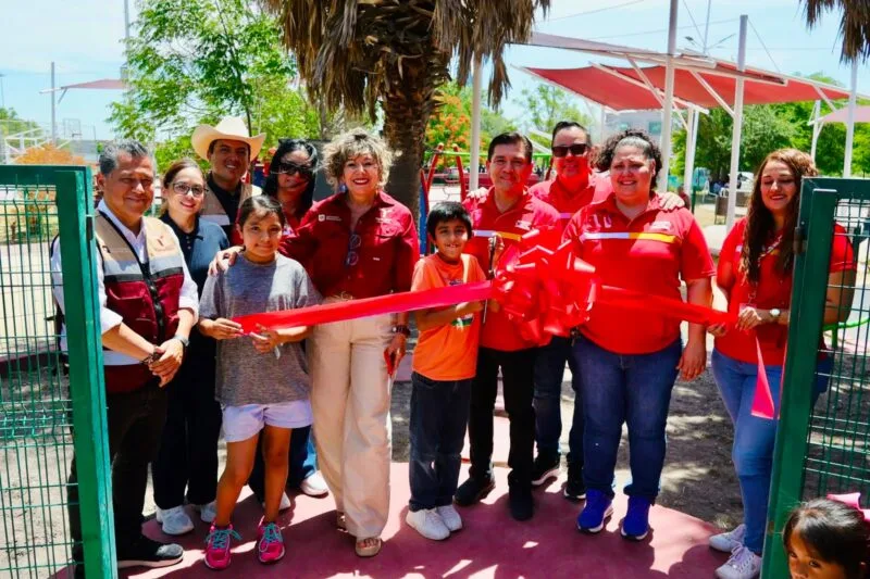 Reinaugura Sebien Parque de Bienestar en sector Pajaritos