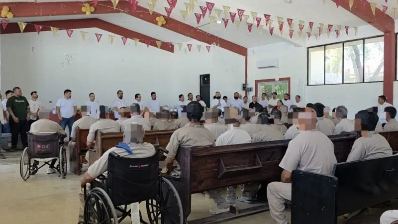 Lleva fundación “Manos de Amor” mensaje de motivación, valores y esperanza a PPLs del CEDES Matamoros
