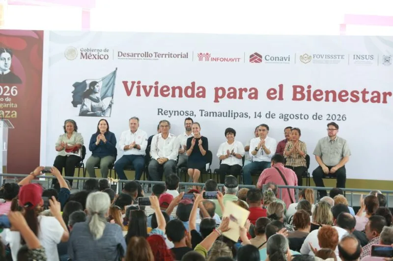 Inicia Claudia Sheinbaum gira por Tamaulipas con entrega de viviendas en Reynosa
