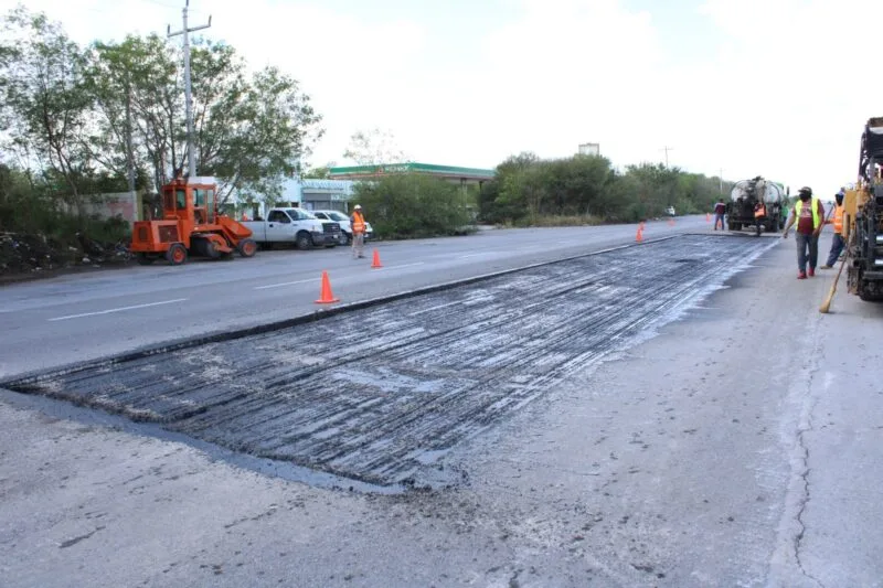 Inyecta gobierno de Américo casi 800 MDP en conservación de carreteras