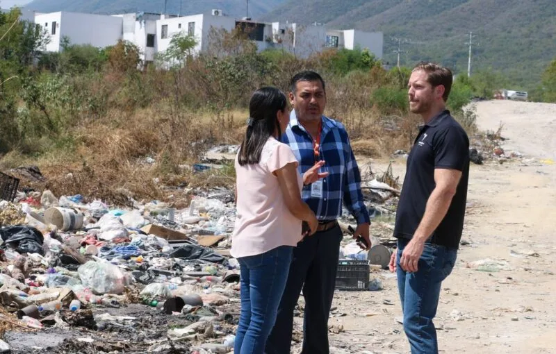 Refuerzan SEDUMA y PAUT acciones contra basureros irregulares