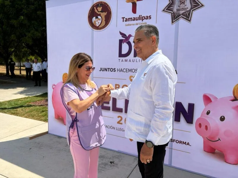 Se suma SSPT a colecta nacional Teletón 2026
