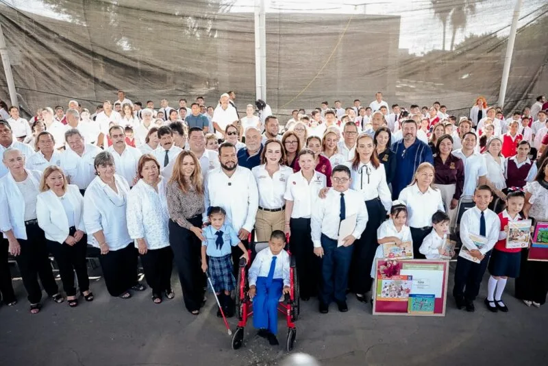 Refrenda Ninfa Cantú compromiso del gobierno de Tamaulipas con la educación