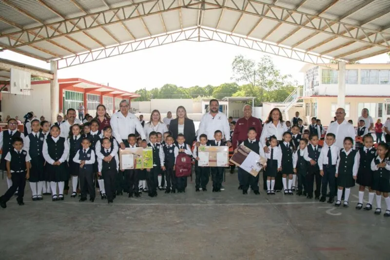 Tamaulipas fortalece la educación con el arranque del ciclo escolar 2026-2027 en Abasolo