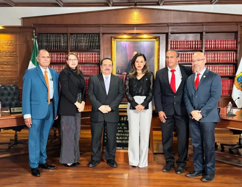 CONAJA Tamaulipas presente en la sesión pública del pleno del Supremo Tribunal de Justicia