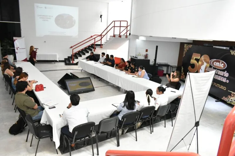 Fortalecen certeza jurídica y el cumplimiento normativo en centros de trabajo de la zona sur de Tamaulipas