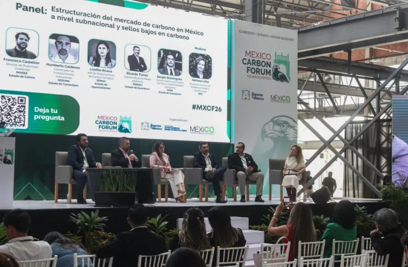 Posiciona Tamaulipas su experiencia ambiental en el México Carbon Forum 2026