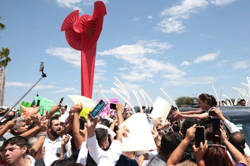 Américo está recuperando el corazón de Tamaulipas: Claudia Sheinbaum