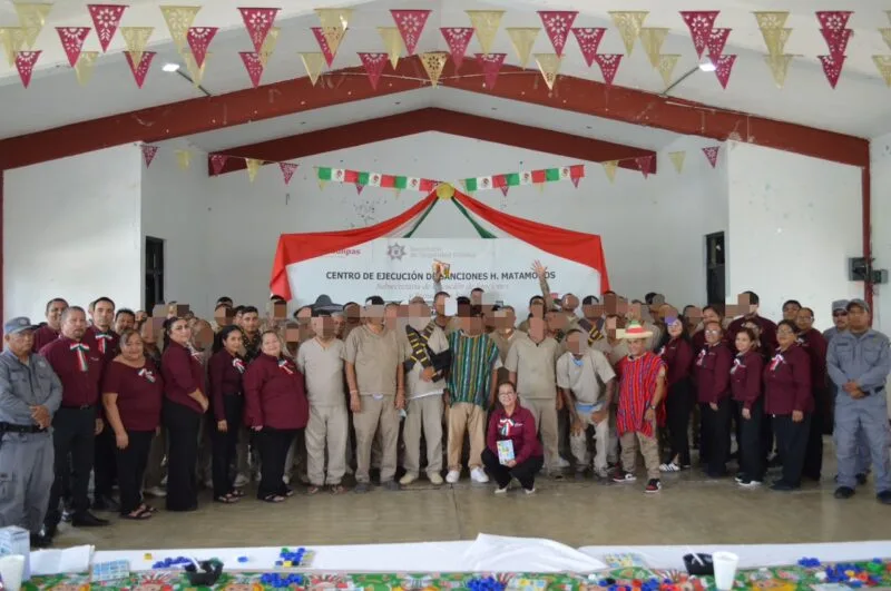 Fomentan CEDES de Tamaulipas el valor del patriotismo y la sana convivencia con verbena patria