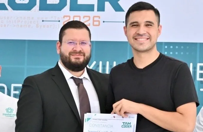 Gana estudiante de la UPV tercer lugar en Concurso Estatal de Programación TamCoder 2026