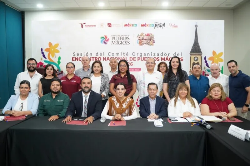 Sesionó el Comité Organizador del Encuentro Nacional de Pueblos Mágicos, en Tampico