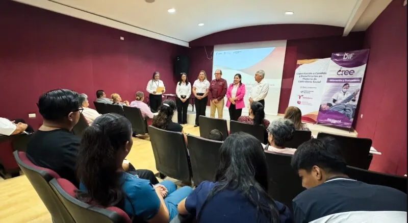 Integran y capacitan a Comité de Contraloría Social en beneficio de personas con discapacidad