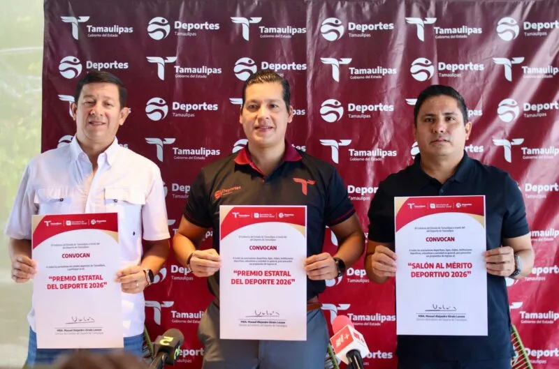 Presenta INDE convocatoria al Premio Estatal del Deporte 2026