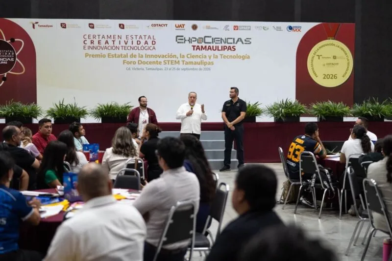 Inició el Foro Docente STEM Tamaulipas 2026