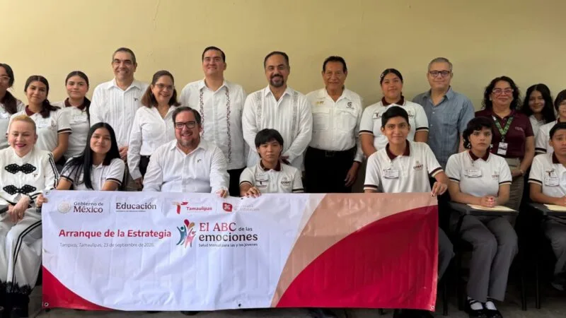 Arranca “El ABC de las Emociones” en el COBAT 04 de Tampico