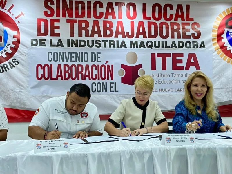 Acerca ITEA oportunidades educativas a trabajadores de maquiladoras y familias de Nuevo Laredo