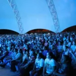 Se reúnen más de 1800 personas en la renovada Concha Acústica por el Festival Internacional en la Costa del Seno Mexicano