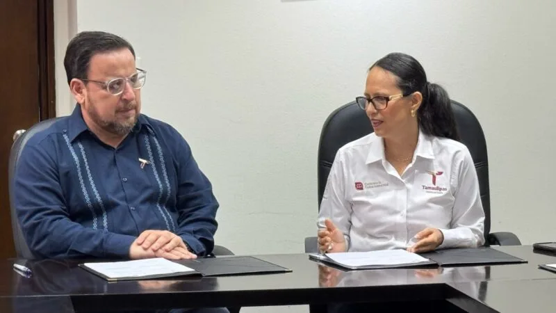 Celebran SET y SABG convenio de colaboración por la niñez y juventud tamaulipeca