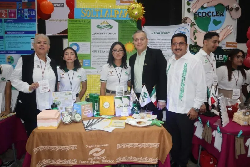 Triunfan estudiantes tamaulipecos en los Premios Jóvenes Emprendedores CONALEP 2026