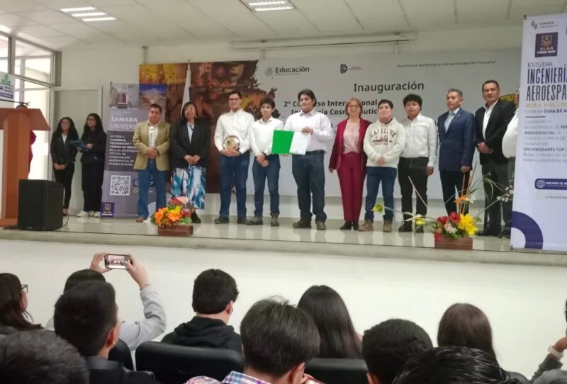 Conquistan estudiantes de la UT Altamira el segundo lugar nacional en el Concurso de Ingeniería Espacial