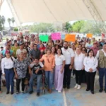 Entrega SEBIEN apoyos sociales en San Fernando