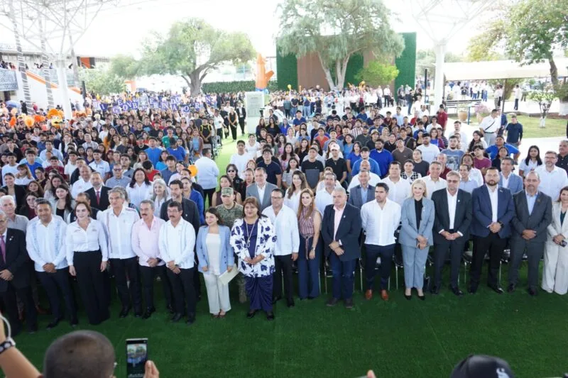Inauguran Américo y Dámaso nuevos espacios universitarios en Nuevo Laredo