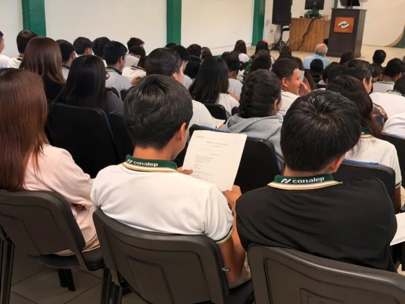 Promueve SET la salud mental y el bienestar emocional entre estudiantes del CONALEP