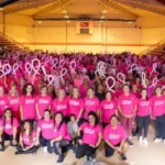 Suma la UAT esfuerzos contra el cáncer de mama mediante el Zumbathón con Causa “Energía Rosa”