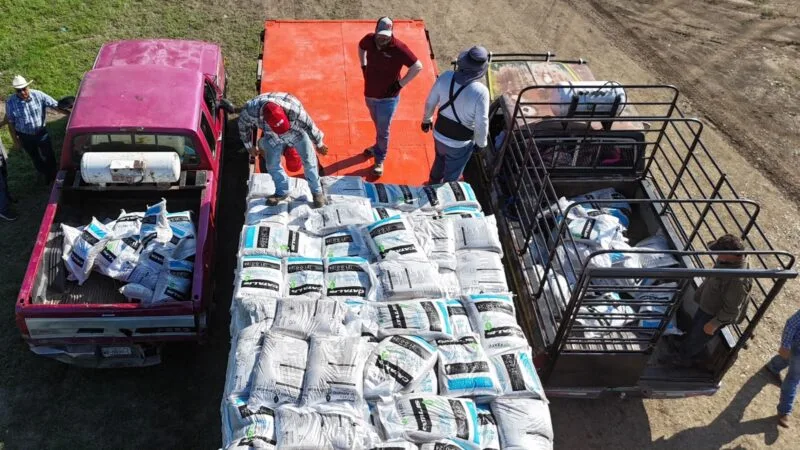 Concluye distribución de 662.5 toneladas de fertilizante a citricultores
