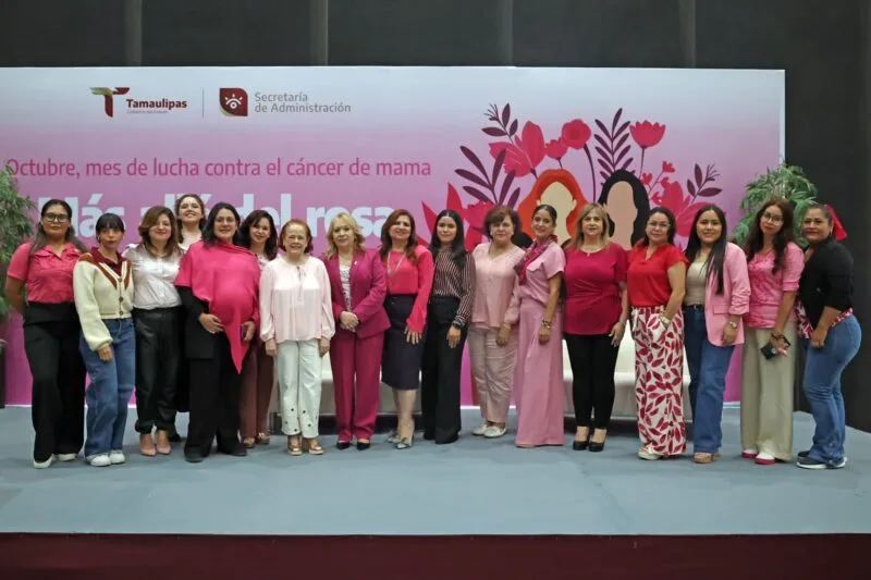 Realiza Secretaría de Administración jornada de sensibilización sobre el cáncer de mama