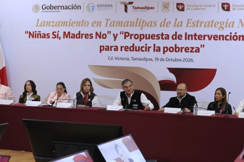 Lanzan en Tamaulipas estrategia para prevenir embarazo infantil y reducir pobreza