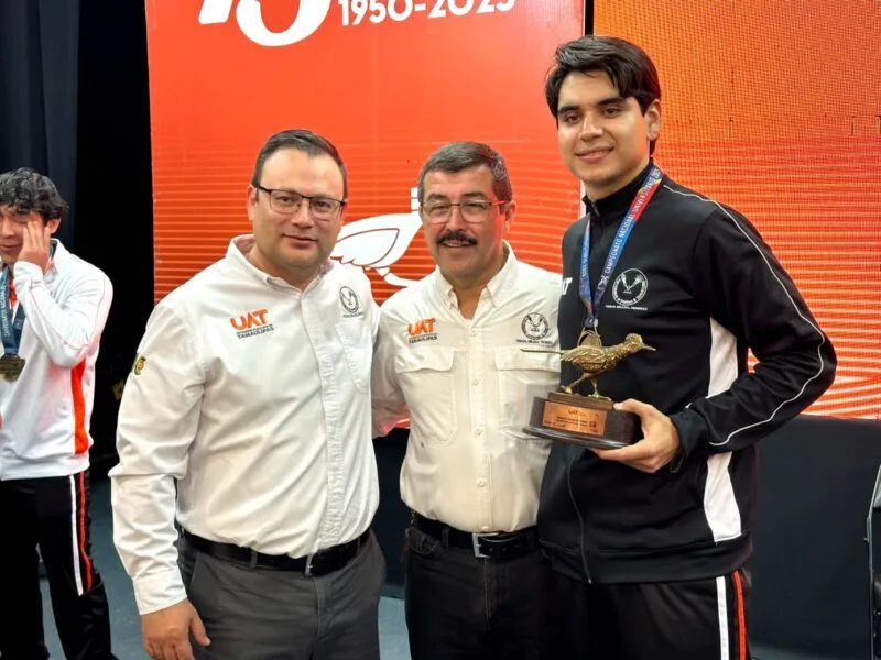 Alumno de la UAT conquista oro en Nacional de Taekwondo