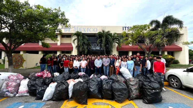 Se suma el Tecnológico de El Mante a la campaña Reciclatón de Fundación Teletón