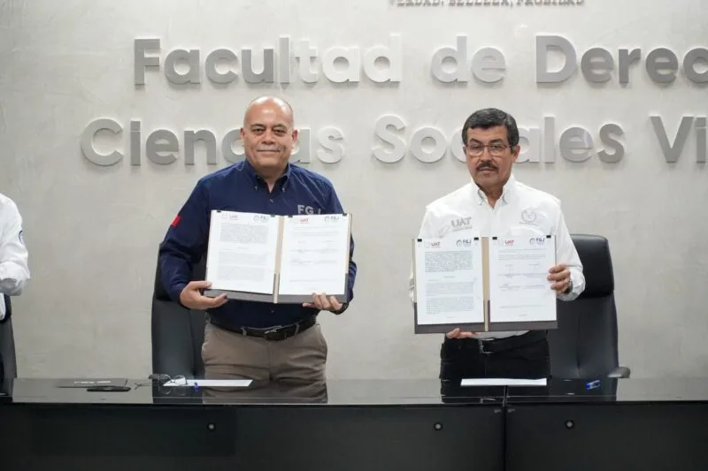 UAT y FGJT suman esfuerzos en favor de la formación jurídica en Tamaulipas