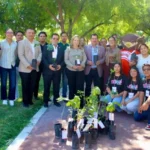 Realiza la UAT con éxito la jornada de reforestación “Jardines de Carrera”