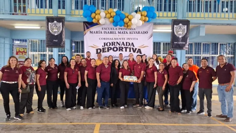 Celebran 36 aniversario de la primaria Ma. Isabel Mata Alvarado