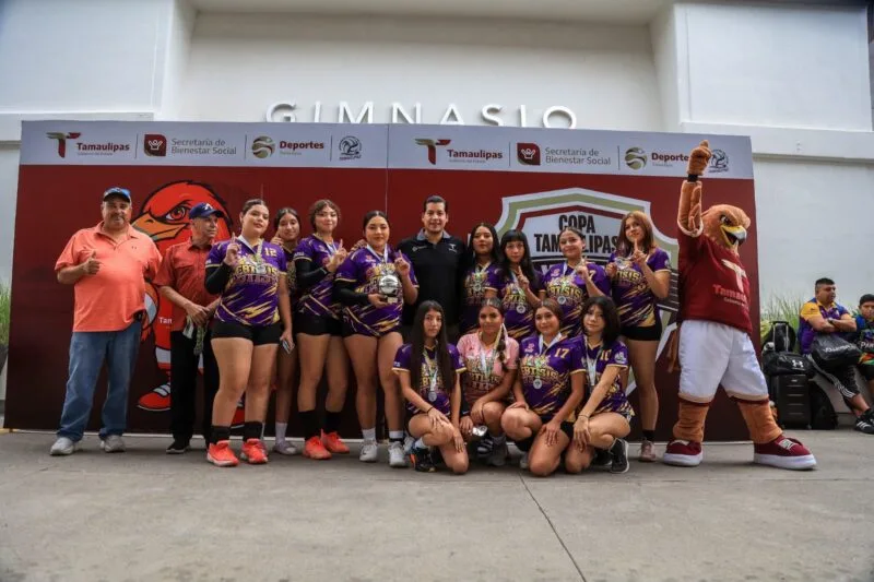 Culmina con éxito la Copa Tamaulipas de Voleibol 2026