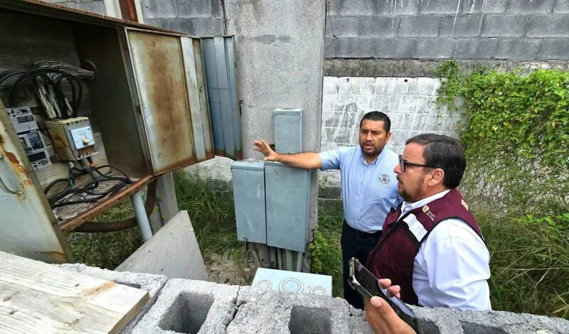 Supervisa secretario de Educación la reparación de infraestructura escolar en Reynosa y Matamoros