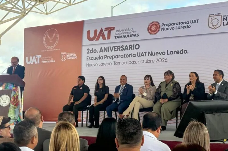 La Prepa UAT Nuevo Laredo fortalece crecimiento educativo en su segundo aniversario