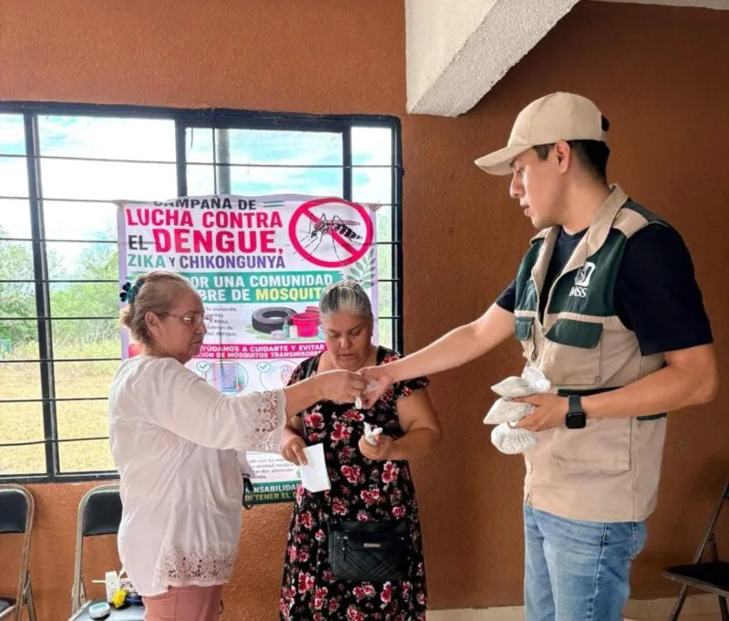 Ante temporada de lluvias IMSS Tamaulipas llama a prevenir el dengue