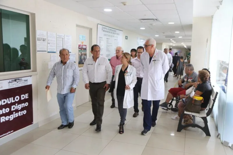 Escucha y atiende IMSS Bienestar Tamaulipas, necesidades del hospital Dr. Carlos Canseco