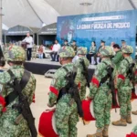 Clausura secretario general de Gobierno exposición militar La Gran Fuerza de México en Tampico